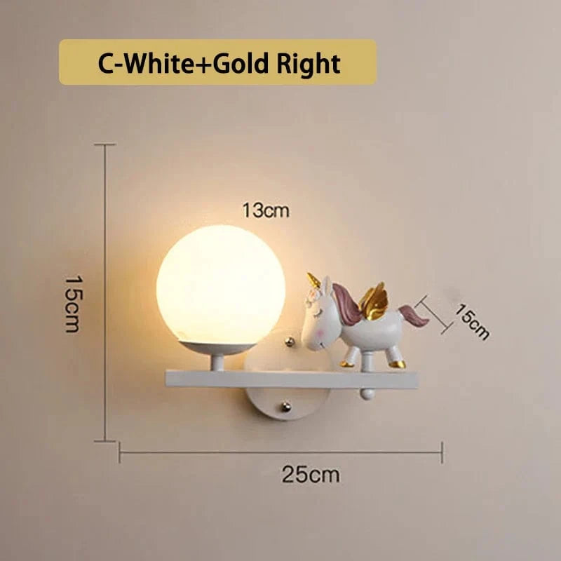 Applique murale créative pour enfants filles - Thème dessin animé. | Marco Lucetti C Or Droite