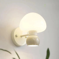 Applique murale crème champignon avec Double tête G9 | Marco Lucetti