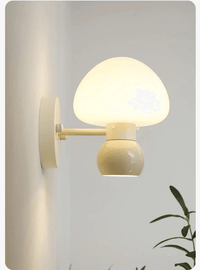 Applique murale crème champignon avec Double tête G9 | Marco Lucetti