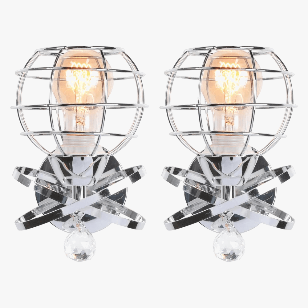 Applique murale cristal contemporaine | Marco Lucetti