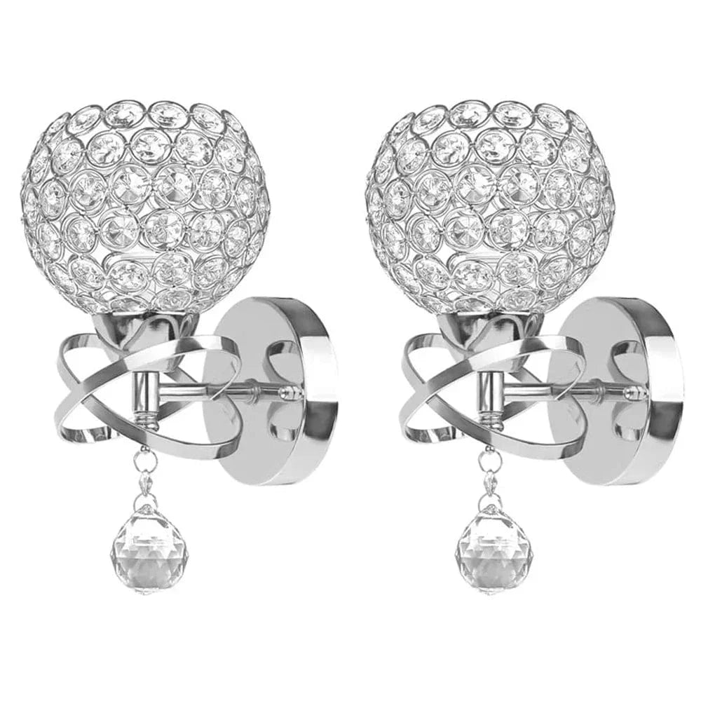 Applique murale cristal contemporaine | Marco Lucetti 2 pièces modèle 2