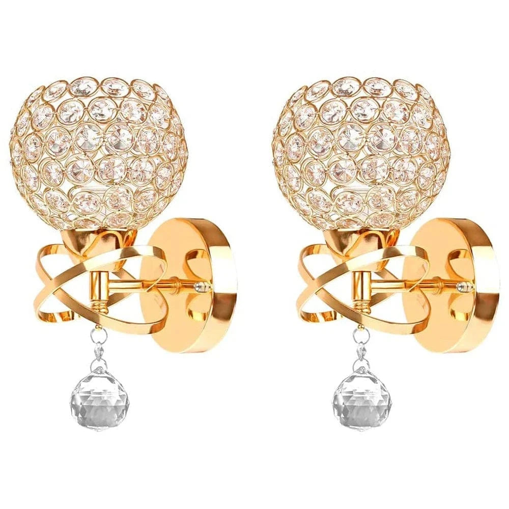 Applique murale cristal contemporaine | Marco Lucetti 2 pièces modèle 3