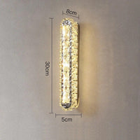 Applique murale Crystal Touch | Marco Lucetti A H30cm / 3 couleurs