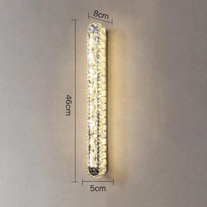 Applique murale Crystal Touch | Marco Lucetti B H46cm / 3 couleurs