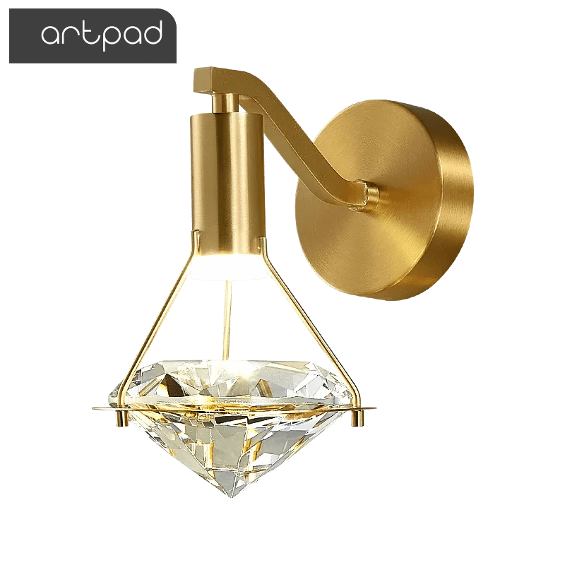 Applique murale cuivre de luxe pour chambre à coucher | Marco Lucetti