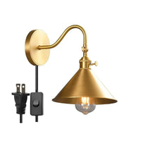 Applique murale cuivre LED ajustablePointXYZ | Marco Lucetti Prise américaine 1 / 4W (max100w)