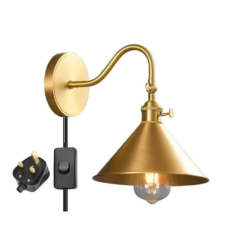 Applique murale cuivre LED ajustablePointXYZ | Marco Lucetti Prise britannique 1 / 4W (max100w)