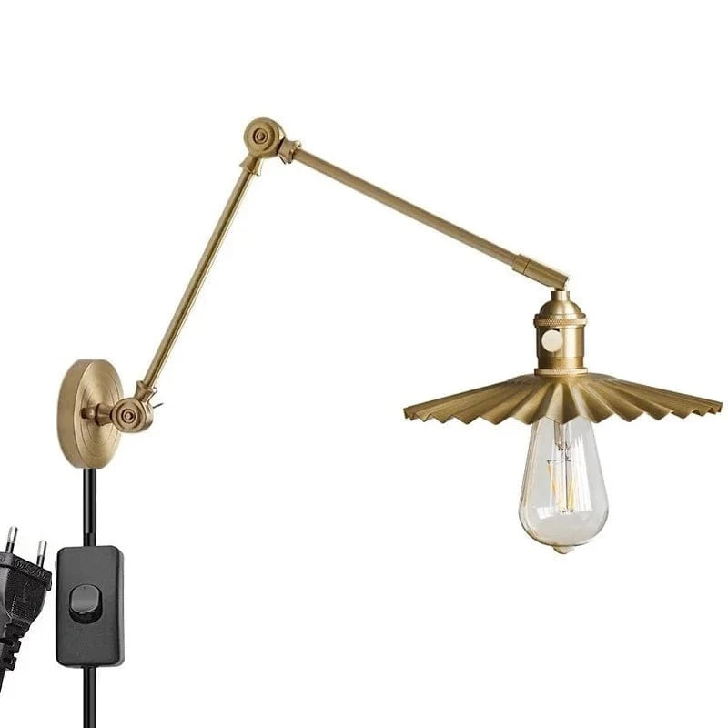 Applique murale cuivre LED ajustablePointXYZ | Marco Lucetti Prise UE 2 / 4W (max100w)