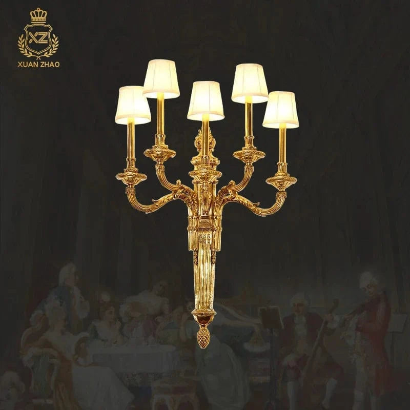 Applique murale cuivre Rococo Chic | Marco Lucetti