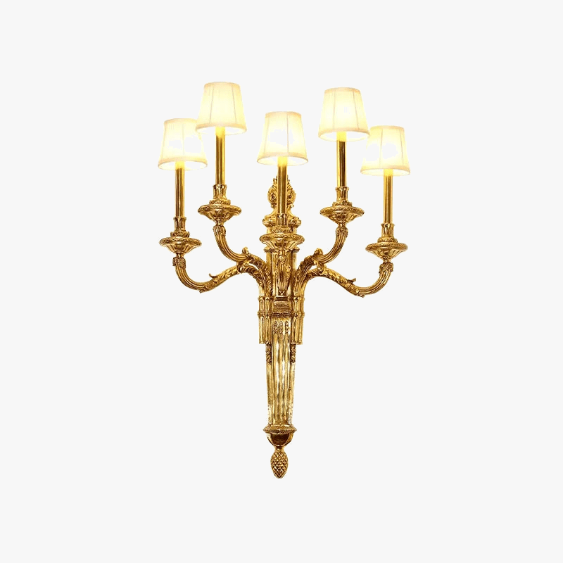 Applique murale cuivre Rococo Chic | Marco Lucetti