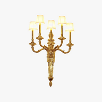 Applique murale cuivre Rococo Chic