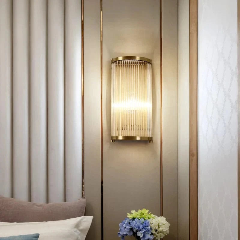 Applique Murale Cuivre Verre Clairelegant | Marco Lucetti