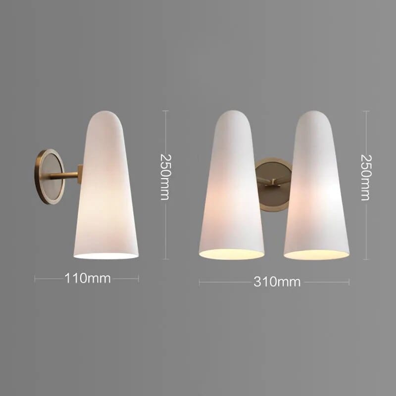 Applique murale cuivrée Américana | Marco Lucetti