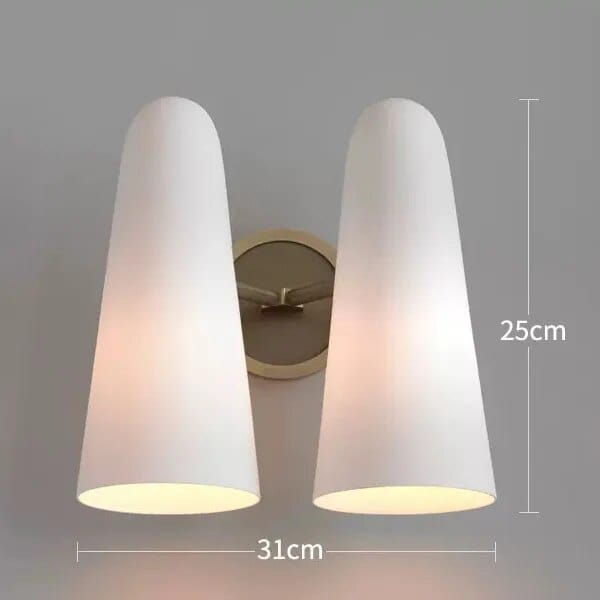 Applique murale cuivrée Américana | Marco Lucetti 2 heads / Warm White (2700-3500K)