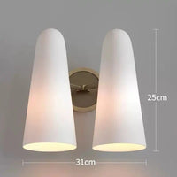 Applique murale cuivrée Américana | Marco Lucetti 2 heads / Warm White (2700-3500K)