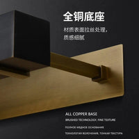 Applique murale cuivrée avec miroir | Marco Lucetti