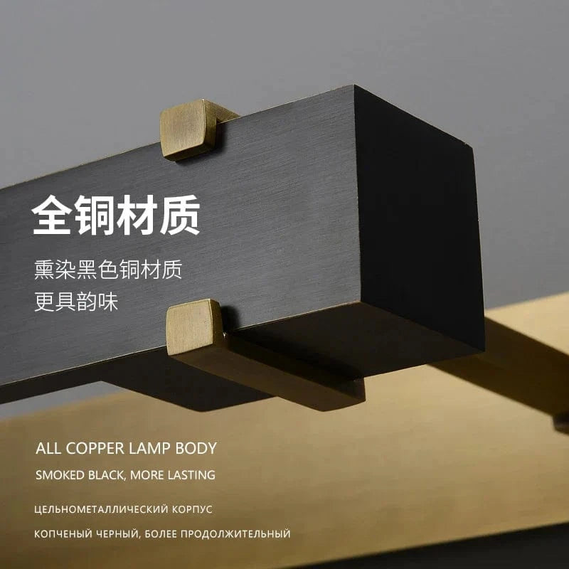 Applique murale cuivrée avec miroir | Marco Lucetti