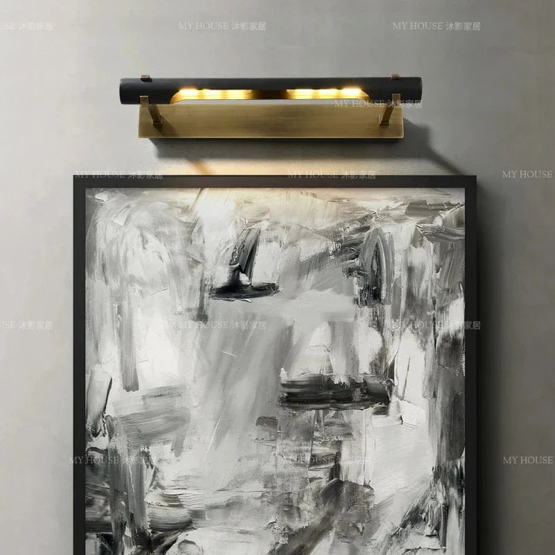 Applique murale cuivrée avec miroir | Marco Lucetti