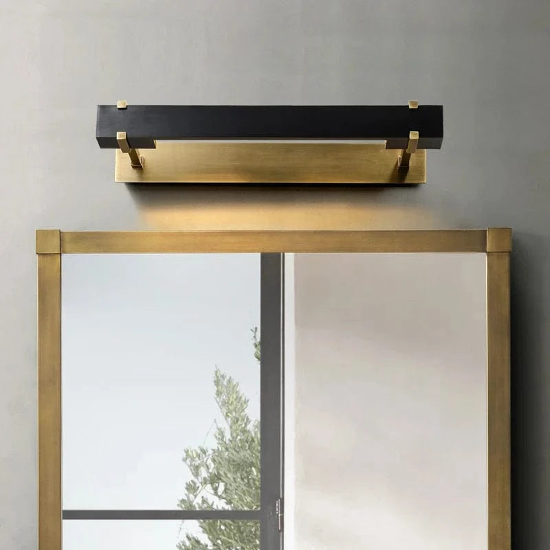 Applique murale cuivrée avec miroir | Marco Lucetti