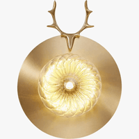 Applique murale cuivrée | Marco Lucetti D25cm