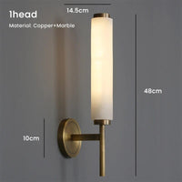 Applique murale cuivrée pour un intérieur contemporain | Marco Lucetti 1 tête