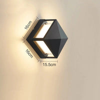 Applique murale d'extérieur en aluminium - Collection Éclat | Marco Lucetti B-1 / Lumière chaude