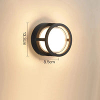 Applique murale d'extérieur en aluminium - Collection Éclat | Marco Lucetti C-2 / Lumière chaude