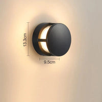 Applique murale d'extérieur en aluminium - Collection Éclat | Marco Lucetti J-2 / Lumière chaude