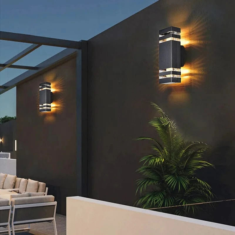 Applique murale d'extérieur LED étanche - Lumières Lumina | Marco Lucetti