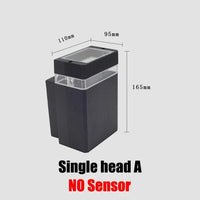 Applique murale d'extérieur LED étanche - Lumières Lumina | Marco Lucetti Tête unique-A / Blanc froid