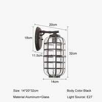 Applique murale d'extérieur résistante à l'eau | Marco Lucetti