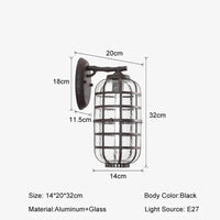 Applique murale d'extérieur résistante à l'eau | Marco Lucetti