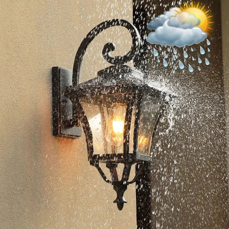 Applique murale d'extérieur rétro étanche - Style Vintage | Marco Lucetti