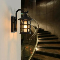 Applique murale d'extérieur rustique en fer galvanisé anti-corrosion | Marco Lucetti