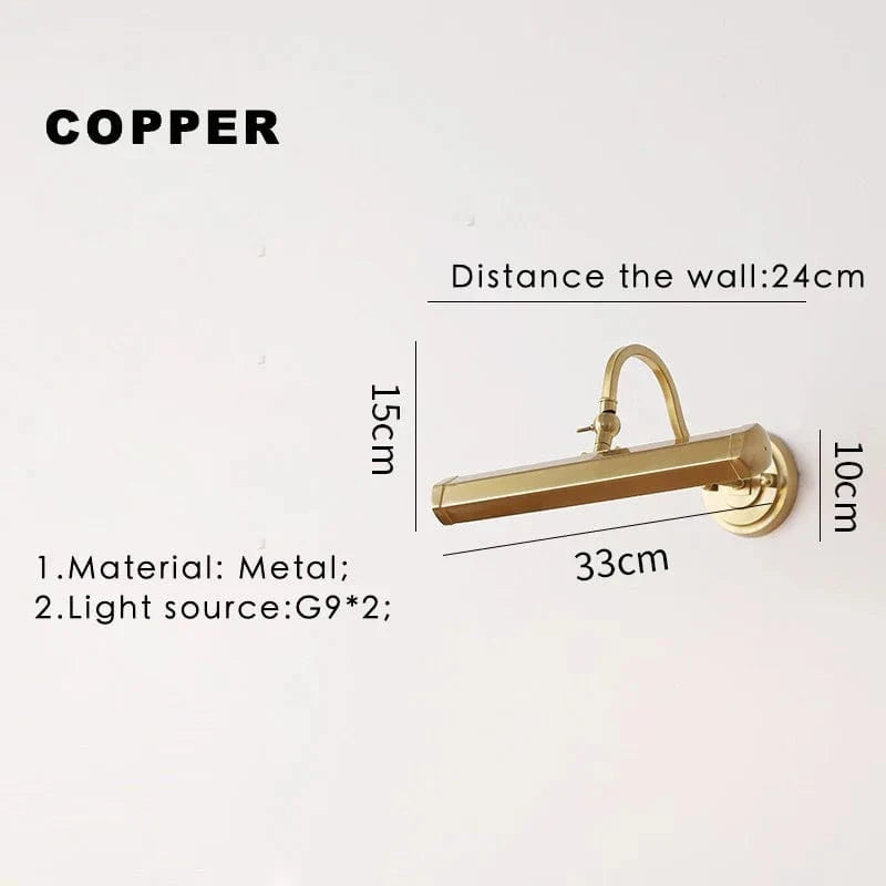 Applique murale d'intérieur design avec bras pivotant | Marco Lucetti Or M / Blanc froid (5 500-7 000 K).