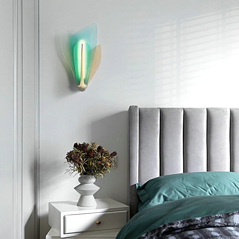 Applique murale de chevet en cuivre: Luxe et élégance | Marco Lucetti