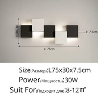 Applique murale de chevet minimaliste moderne pour chambre à coucher | Marco Lucetti