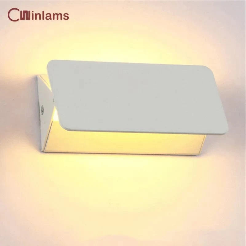 Applique murale de chevet moderne Swing Glow | Marco Lucetti BLANC / Blanc chaud (2700-3500K) / 5w 16cm