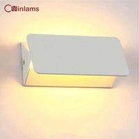 Applique murale de chevet moderne Swing Glow | Marco Lucetti BLANC / Blanc chaud (2700-3500K) / 5w 16cm