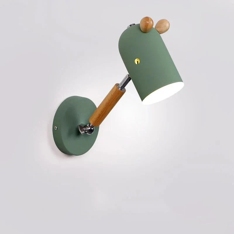 Applique murale de chevet pour enfants - Kid's Glow | Marco Lucetti Vert / Blanc chaud (2700-3500K)