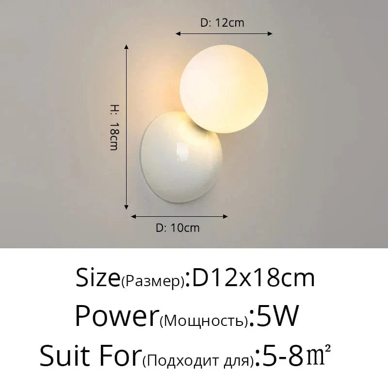 Applique murale de chevet Vent Crème | Marco Lucetti DG6115 Blanc D12x18 / Blanc chaud (2700-3500K)