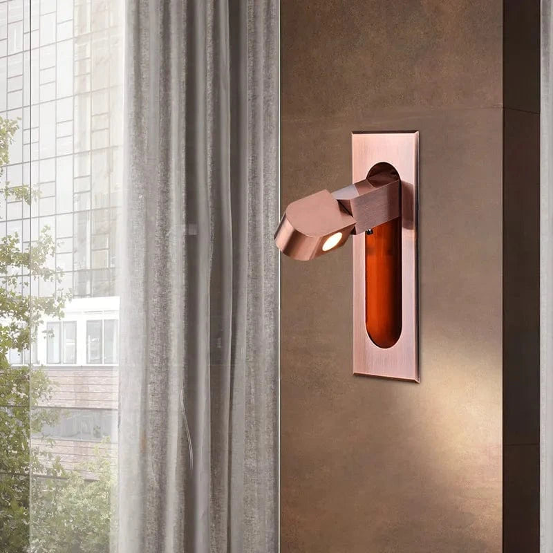 Applique murale de lecture avec spot intégré. | Marco Lucetti