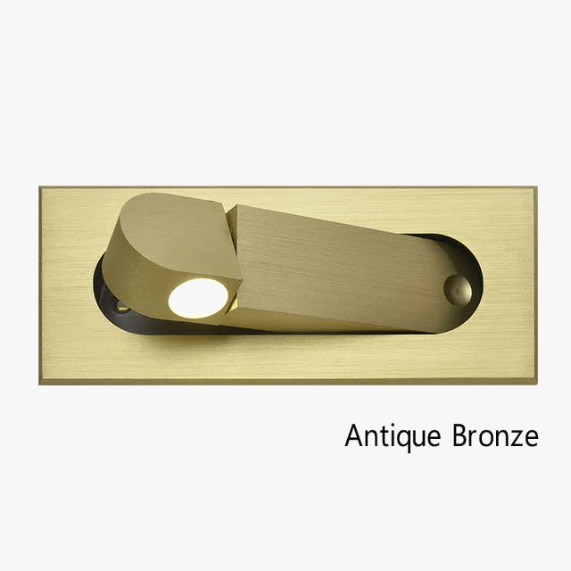 Applique murale de lecture avec spot intégré. | Marco Lucetti