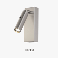 Applique murale de lecture LED 3W avec rotation à 350 degrés et port de charge USB - Idéal pour la chambre ou l'hôtel | Marco Lucetti