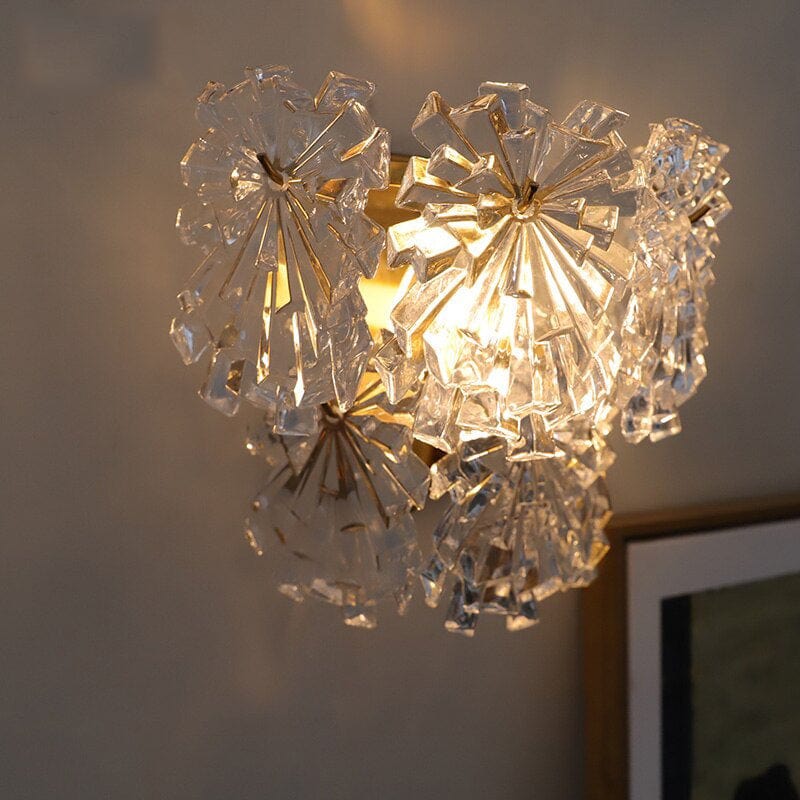 Applique murale de luxe avec fleurs en verre - Dynnah | Marco Lucetti