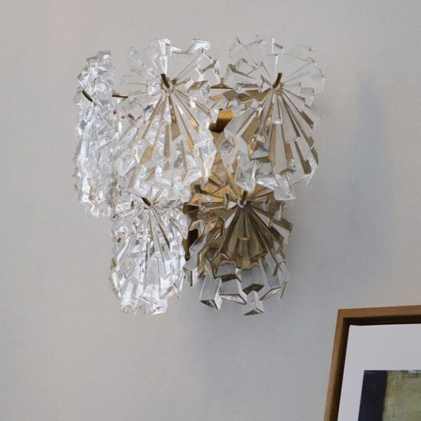 Applique murale de luxe avec fleurs en verre - Dynnah | Marco Lucetti