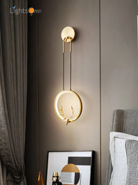 Applique murale de luxe en bois et cuivre | Marco Lucetti wall lamp / 3 colors