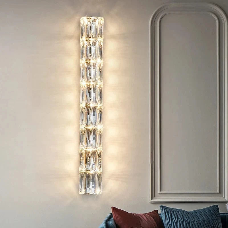 Applique murale de luxe en cristal contemporain | Marco Lucetti