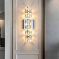 Applique murale de luxe en cristal contemporain | Marco Lucetti