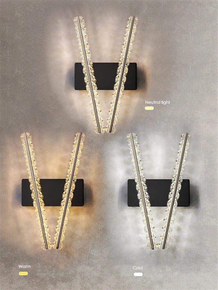 Applique murale de luxe en cristal | Marco Lucetti